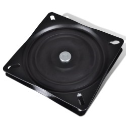 vidaXL Soporte giratorio de silla para barcos 160x160x2,5 mm