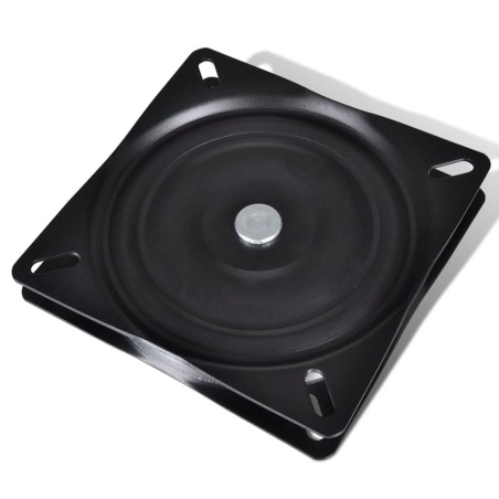 vidaXL Soporte giratorio de silla para barcos 160x160x2,5 mm