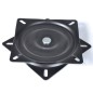 vidaXL Soporte giratorio de silla para barcos 160x160x2,5 mm