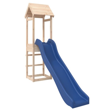 vidaXL Parque infantil de exterior madera maciza de pino