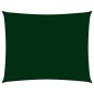 vidaXL Toldo de vela rectangular tela Oxford verde oscuro 4x5 m vidaXL Toldo de vela rectangular tela Oxford verde oscuro 4x5 m