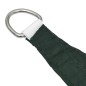 vidaXL Toldo de vela rectangular tela Oxford verde oscuro 4x5 m vidaXL Toldo de vela rectangular tela Oxford verde oscuro 4x5 m