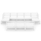vidaXL Juego de muebles de jardín 10 piezas madera maciza de pino vidaXL Juego de muebles de jardín 10 piezas madera maciza de pino