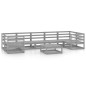 vidaXL Juego de muebles de jardín 8 piezas madera maciza de pino vidaXL Juego de muebles de jardín 8 piezas madera maciza de pino