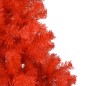 vidaXL Árbol de Navidad preiluminado con luces y bolas rojo 180 cm vidaXL Árbol de Navidad preiluminado con luces y bolas rojo 180 cm