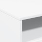 vidaXL Mesa de centro con luces LED blanco 50x49x40 cm vidaXL Mesa de centro con luces LED blanco 50x49x40 cm