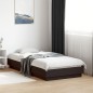 vidaXL Estructura de cama madera de ingeniería negra 90x190 cm vidaXL Estructura de cama madera de ingeniería negra 90x190 cm