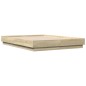 vidaXL Estructura de cama madera de ingeniería roble Sonoma 140x190 cm vidaXL Estructura de cama madera de ingeniería roble Sonoma 140x190 cm