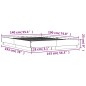 vidaXL Estructura de cama madera de ingeniería roble Sonoma 140x190 cm vidaXL Estructura de cama madera de ingeniería roble Sonoma 140x190 cm
