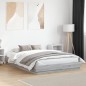 vidaXL Estructura de cama madera de ingeniería gris Sonoma 160x200 cm vidaXL Estructura de cama madera de ingeniería gris Sonoma 160x200 cm