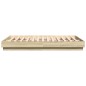 vidaXL Estructura de cama madera de ingeniería roble Sonoma 140x200 cm vidaXL Estructura de cama madera de ingeniería roble Sonoma 140x200 cm