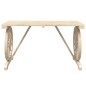 vidaXL Juego de comedor de jardín 5 piezas madera maciza de abeto vidaXL Juego de comedor de jardín 5 piezas madera maciza de abeto
