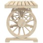 vidaXL Juego de comedor de jardín 5 piezas madera maciza de abeto vidaXL Juego de comedor de jardín 5 piezas madera maciza de abeto