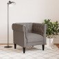 vidaXL Sillón Chesterfield de tela gris taupé vidaXL Sillón Chesterfield de tela gris taupé