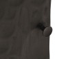 vidaXL Mesita de noche madera maciza mango y hierro negro 40x30x50 cm vidaXL Mesita de noche madera maciza mango y hierro negro 40x30x50 cm