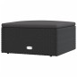 vidaXL Set de muebles de jardín 10 pzas cojines ratán sintético negro vidaXL Set de muebles de jardín 10 pzas cojines ratán sintético negro