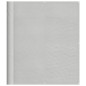 vidaXL Pantalla de balcón 100% poliéster Oxford gris claro 120x300 cm