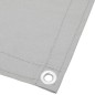 vidaXL Pantalla de balcón 100% poliéster Oxford gris claro 120x300 cm