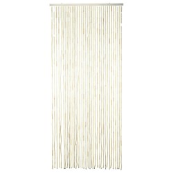 H&S Collection Cortina de puerta de sorgo natural 90x200 cm