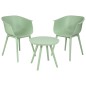 ProGarden Juego de muebles de patio de 3 piezas PP verde ProGarden Juego de muebles de patio de 3 piezas PP verde
