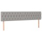 vidaXL Cama box spring con colchón tela gris claro 120x190 cm vidaXL Cama box spring con colchón tela gris claro 120x190 cm