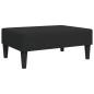 vidaXL Sofá cama de 2 plazas con taburete terciopelo negro vidaXL Sofá cama de 2 plazas con taburete terciopelo negro