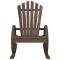 vidaXL Juego de muebles de jardín 3 piezas madera maciza de abeto vidaXL Juego de muebles de jardín 3 piezas madera maciza de abeto
