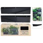 ProGarden Jardinera de pared Cascade 2 uds antracita 78x19x35 cm ProGarden Jardinera de pared Cascade 2 uds antracita 78x19x35 cm