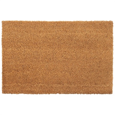 vidaXL Felpudo de fibra de coco natural 50x80 cm