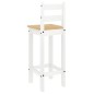 vidaXL Set de bar 3 piezas madera maciza de pino blanco vidaXL Set de bar 3 piezas madera maciza de pino blanco