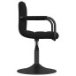 vidaXL Taburete de cocina de terciopelo negro vidaXL Taburete de cocina de terciopelo negro