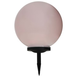 vidaXL Lámparas solares esféricas de exterior 2 uds LED RGB 40 cm
