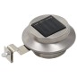 vidaXL Lámparas solares redondas de exterior 12 uds LED 12 cm