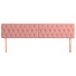vidaXL Cabeceros 2 unidades de terciopelo rosa 90x7x78/88 cm vidaXL Cabeceros 2 unidades de terciopelo rosa 90x7x78/88 cm