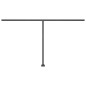 vidaXL Toldo automático LED sensor de viento gris antracita 400x300 cm vidaXL Toldo automático LED sensor de viento gris antracita 400x300 cm