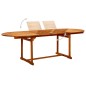 vidaXL Juego de comedor para jardín 7 piezas madera maciza de acacia vidaXL Juego de comedor para jardín 7 piezas madera maciza de acacia