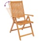 vidaXL Juego de comedor para jardín 7 piezas madera maciza de acacia vidaXL Juego de comedor para jardín 7 piezas madera maciza de acacia