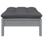 vidaXL Juego de muebles de jardín 7 pzas y cojines madera maciza pino vidaXL Juego de muebles de jardín 7 pzas y cojines madera maciza pino