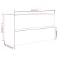 vidaXL Mueble de baño con lavabo madera contrachapada roble ahumado vidaXL Mueble de baño con lavabo madera contrachapada roble ahumado