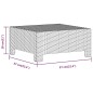 vidaXL Set de muebles de jardín 6 pzas y cojines ratán sintético gris vidaXL Set de muebles de jardín 6 pzas y cojines ratán sintético gris