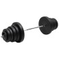vidaXL Mancuerna con discos 90 kg vidaXL Mancuerna con discos 90 kg