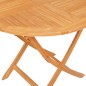 vidaXL Juego de comedor para jardín 5 piezas madera maciza de teca vidaXL Juego de comedor para jardín 5 piezas madera maciza de teca