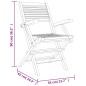 vidaXL Juego de comedor para jardín 5 piezas madera maciza de teca vidaXL Juego de comedor para jardín 5 piezas madera maciza de teca