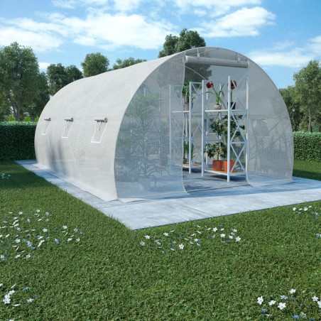 vidaXL Invernadero 13,5m² 450x300x200 cm