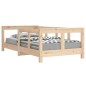 vidaXL Estructura de cama para niños madera maciza de pino 70x140 cm vidaXL Estructura de cama para niños madera maciza de pino 70x140 cm