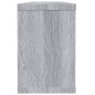 vidaXL Estantes cúbicos de pared 2 uds madera gris Sonoma 60x15x23 cm vidaXL Estantes cúbicos de pared 2 uds madera gris Sonoma 60x15x23 cm