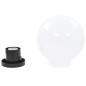 vidaXL Juego de lámparas de bola LED 2 piezas esféricas 20 cm PMMA vidaXL Juego de lámparas de bola LED 2 piezas esféricas 20 cm PMMA