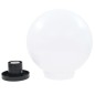 vidaXL Juego de lámparas de bola LED 2 piezas esféricas 30 cm PMMA vidaXL Juego de lámparas de bola LED 2 piezas esféricas 30 cm PMMA