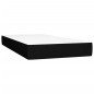 vidaXL Cama box spring con colchón y luces LED tela negro 120x190 cm vidaXL Cama box spring con colchón y luces LED tela negro 120x190 cm