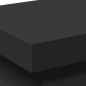 vidaXL Mesa de centro con luces LED negro 50x50x40 cm vidaXL Mesa de centro con luces LED negro 50x50x40 cm
